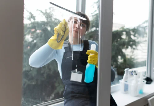 Nettoyage de vitres intérieures et extérieures à Thilay
